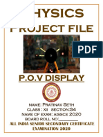 Class 12 Physics Project File