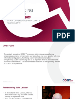 COBIT 2019 Major Differences With COBIT 5