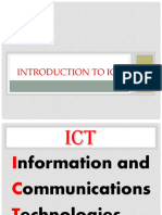 Lesson 1 Current State of Ict