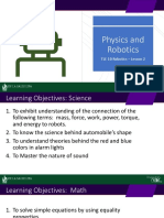 Physics and Robotics