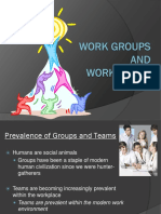 Group Behavior, Teams, and Conflict