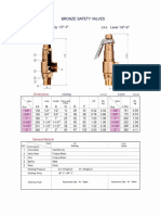 Bronze Safety Relief Valve, L3 & L3L