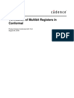 Verification of Multi Bit Cells in Conformal