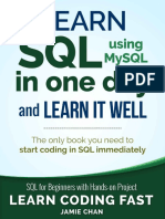 SQL Learn SQL (Using MySQL) in One Day and Learn It Well. SQL For Beginners With Hands-On Project