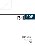 FS-1128MFP: Parts List