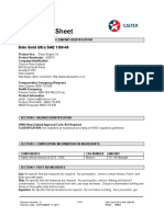 Safety Data Sheet: Delo Gold Ultra SAE 15W-40