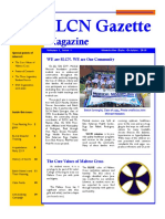 SLCN Gazette Magazine, Volume 1, Issue 1, 2019