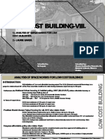 Analysis of Space Norms For Low Cost Buildings Laurie Baker