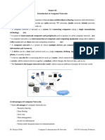 Week # 03 Introduction To Computer Networks 1) Computer Networks