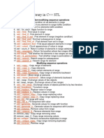 C++ STL Functions