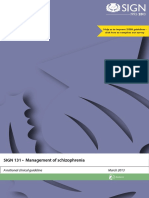 SIGN 131 - Management of Schizophrenia: A National Clinical Guideline March 2013