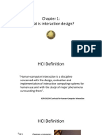 What Is Interaction Design?