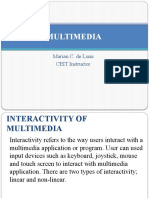 Multimedia: Marian C. de Luna CEIT Instructor