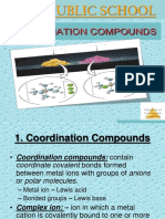 Co-Ordinate Compounds