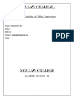 Administrative Law