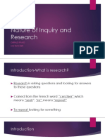 C1L1Nature of Inquiry and Research