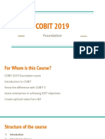 Cobit 2019 Foundation