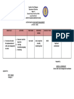 Action Plan For Solid Waste Management