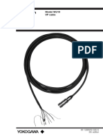 Instruction Manual: Model WU10 VP Cable