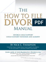 How To File Divorce Manual