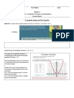 Unit 9 Lesson Notes