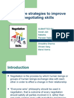 Effective Strategies To Improve Negotiating Skills