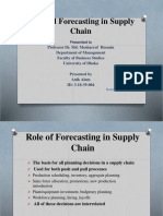 Demand Forecasting in Supply Chain