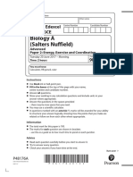 June 2017 QP - Paper 2 Edexcel Biology (A) A-Level PDF