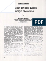 Precast Bridge Deck Design Systems