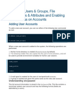 Managing Linux Users Groups and File Permissions