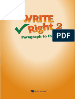 Write Right-Paragraph To Essay 2 TG