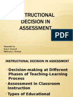 Types of Educational Decision