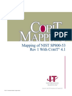 Mapping CobiT Nist 800-53