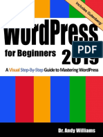 WordPress For Beginners 2019 A Visual Step-by-Step Guide To Mastering WordPress PDF