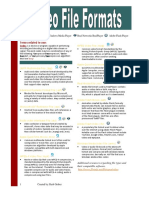 Video File Formats