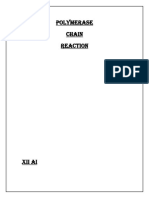 Bio Project-Polymerase Chain Reaction