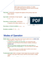 Analysis and Design of Asynchronous Sequential Circuits