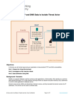 12.4.1.1 Lab - Interpret HTTP and DNS Data To Isolate Threat Actor