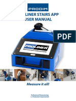 Prodim Manual Proliner 4X Stairs EN PDF