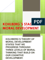 Kohlberg's Stages Moral Development