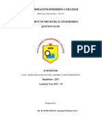 CC5291-Design For Manufacture Assembly and Environments QB