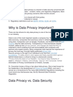 Data Privacy Law