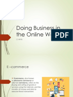 Doing Business in The Online World