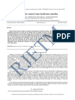 Stock Market Analysis Using Classification Algorithm PDF