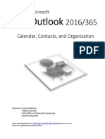 Outlook 2016 365 Manual