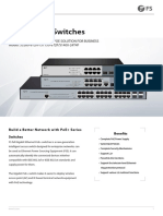 Poe+ Series Switches Datasheet