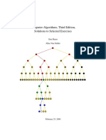 Solution Manual Computer Algorithms 3rd Edition Baase