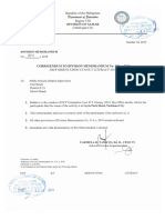 Division Memorandum No. 357, s.2019 Corrigendum To Division Memorandum No. 348. s.2019 DCP Orientation Cum ICT Literacy 2019