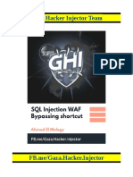 SQL Injection WAF Bypassing Shortcut
