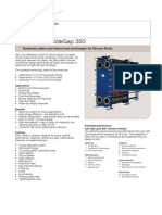 Product Data Leaflet Alfa Laval Widegap 350 Plate Heat Exchanger